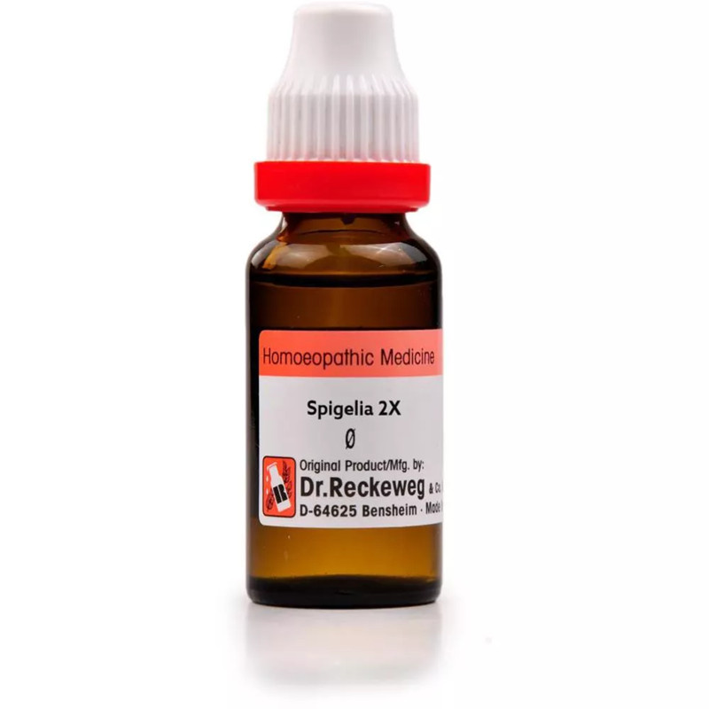 Dr. Reckeweg Germany Homeopathy Spigelia 1X Mother Tincture Q (20ml)