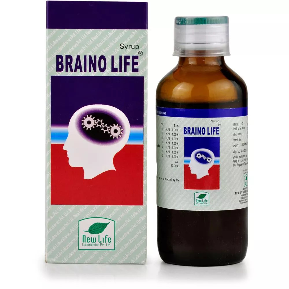 New Life Homeopathic Braino life Syrup (100ml)