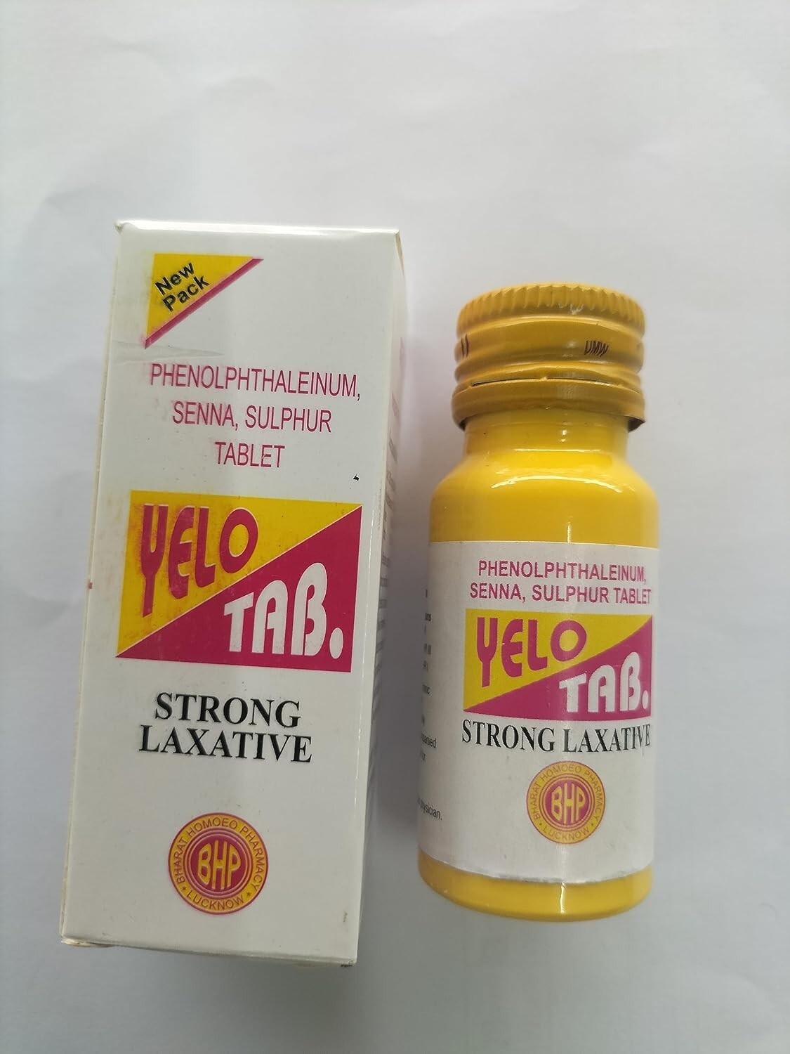 Homeopathic Medicine Yelo Tab (50 Tablets) Strong Laxative No Side Effect