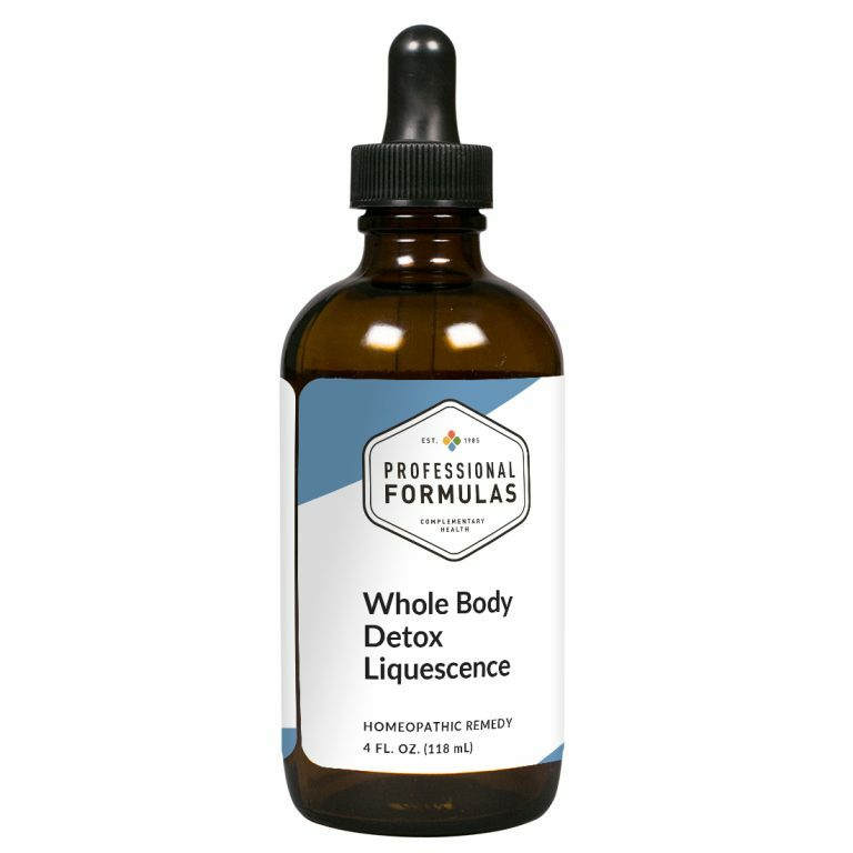Whole Body Detox Liquescence 4oz by Professional Complementary Health Formulas