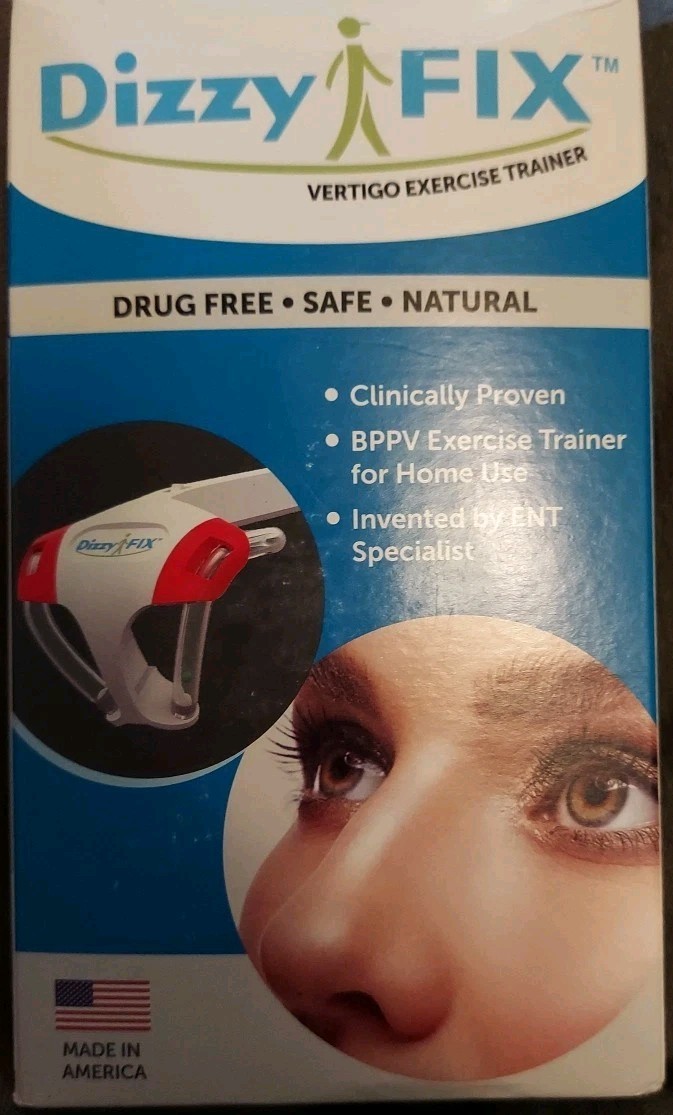 Dizzy Fix Vertigo Exercise Trainer for Home Use Drug Free – Safe & Natural