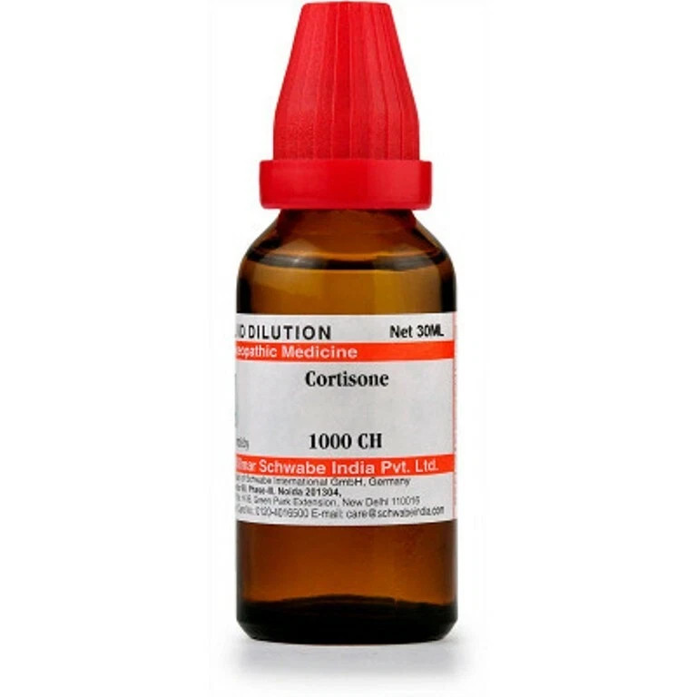 Willmar Schwabe India Cortisone 1M (1000 CH) (30ml)