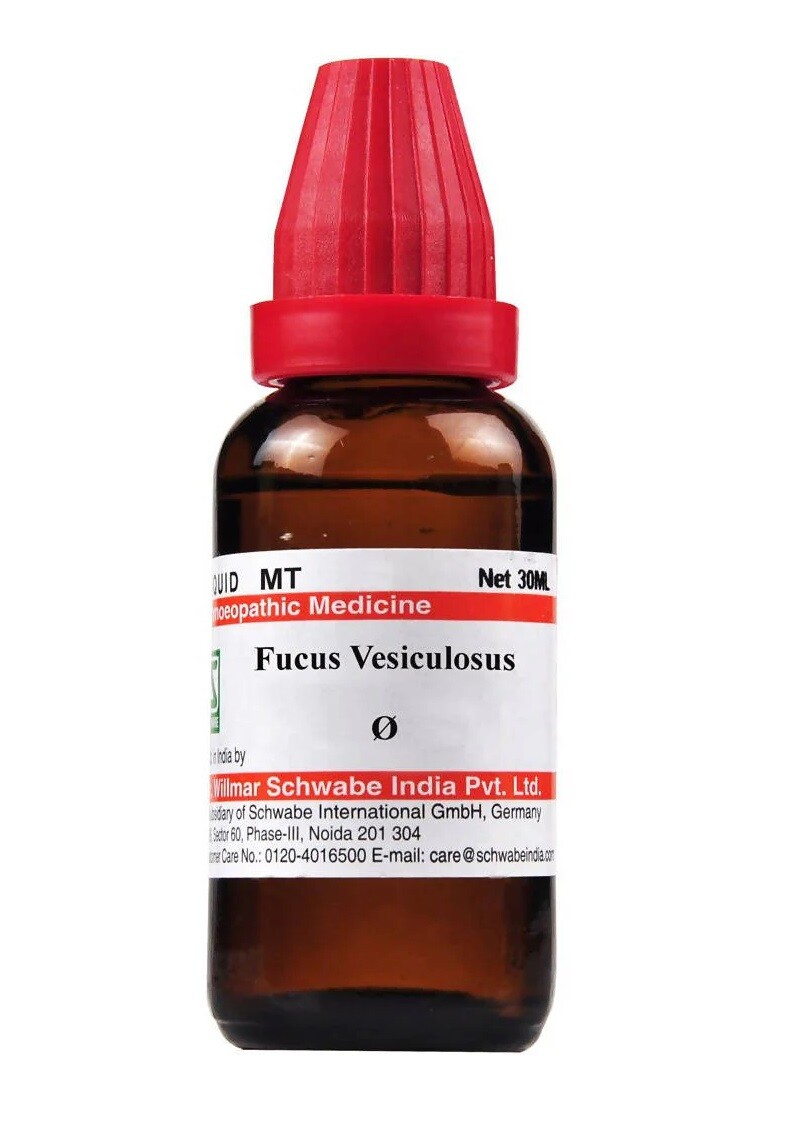 Willmar Schwabe India Fucus Vesiculosus Mother Tincture Q (Size 30/100ml)