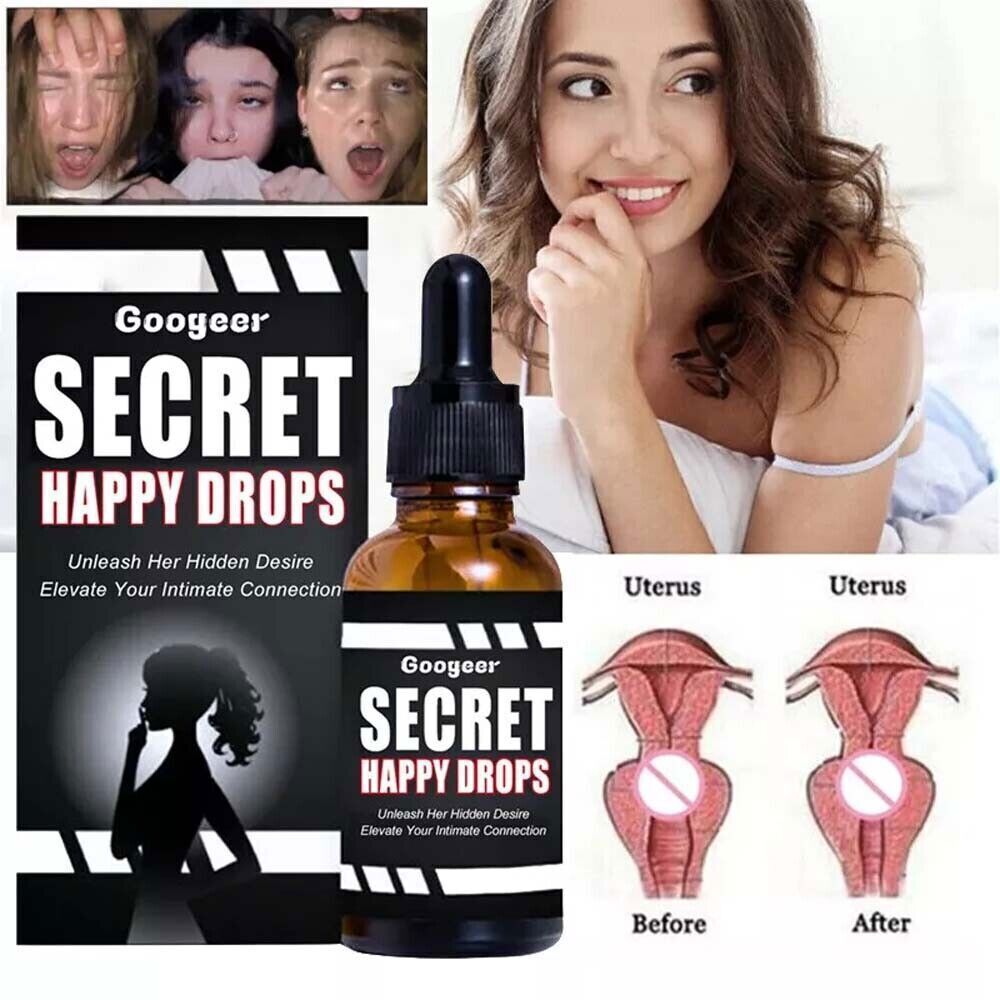 5Pack Secret Happy Drops Pleasure Peak Oral Drops Happy Hormones Drops for Women