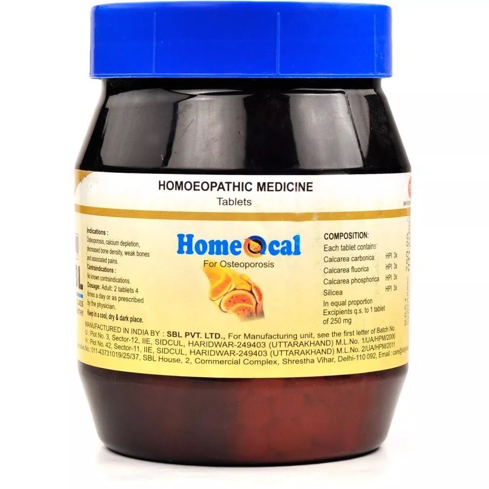 SBL Homeocal Tabs (450g) bone support supplements, Build a solid foundation