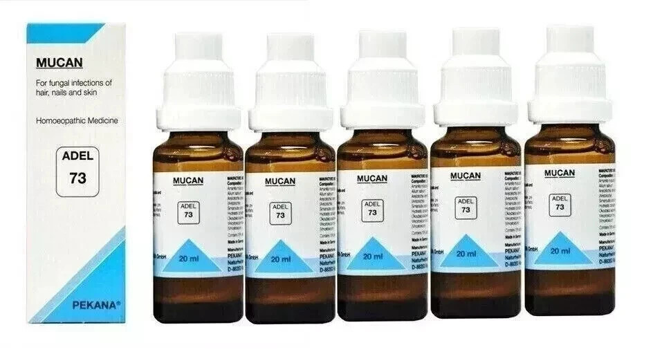 ADEL 73 Mucan Drops 20ml (Pack of 5) – Natural Antifungal Support – Exp 2028