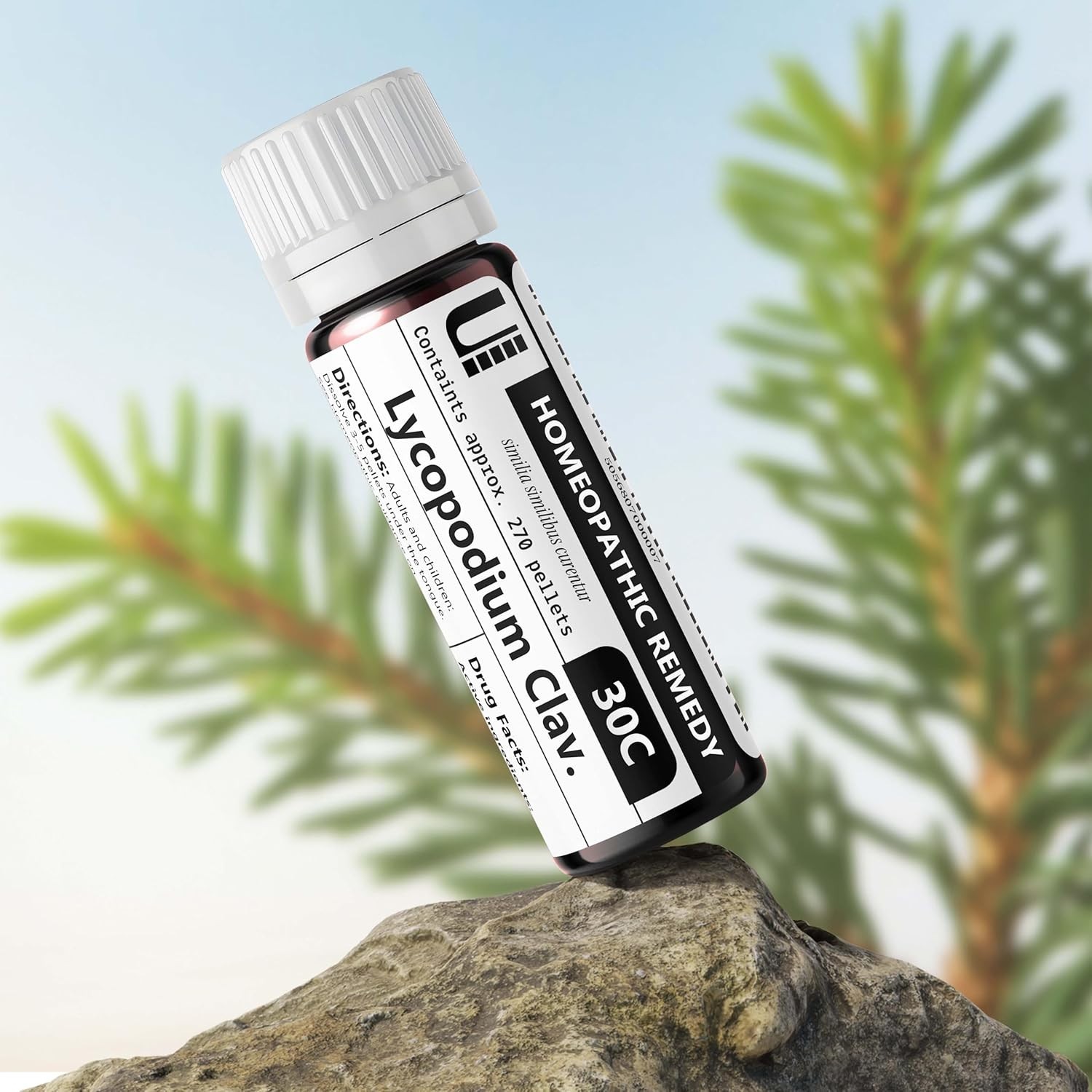 Lycopodium Clavatum 30C Homeopathic Remedy, Pure Sucrose Pellets, Lactose-Free