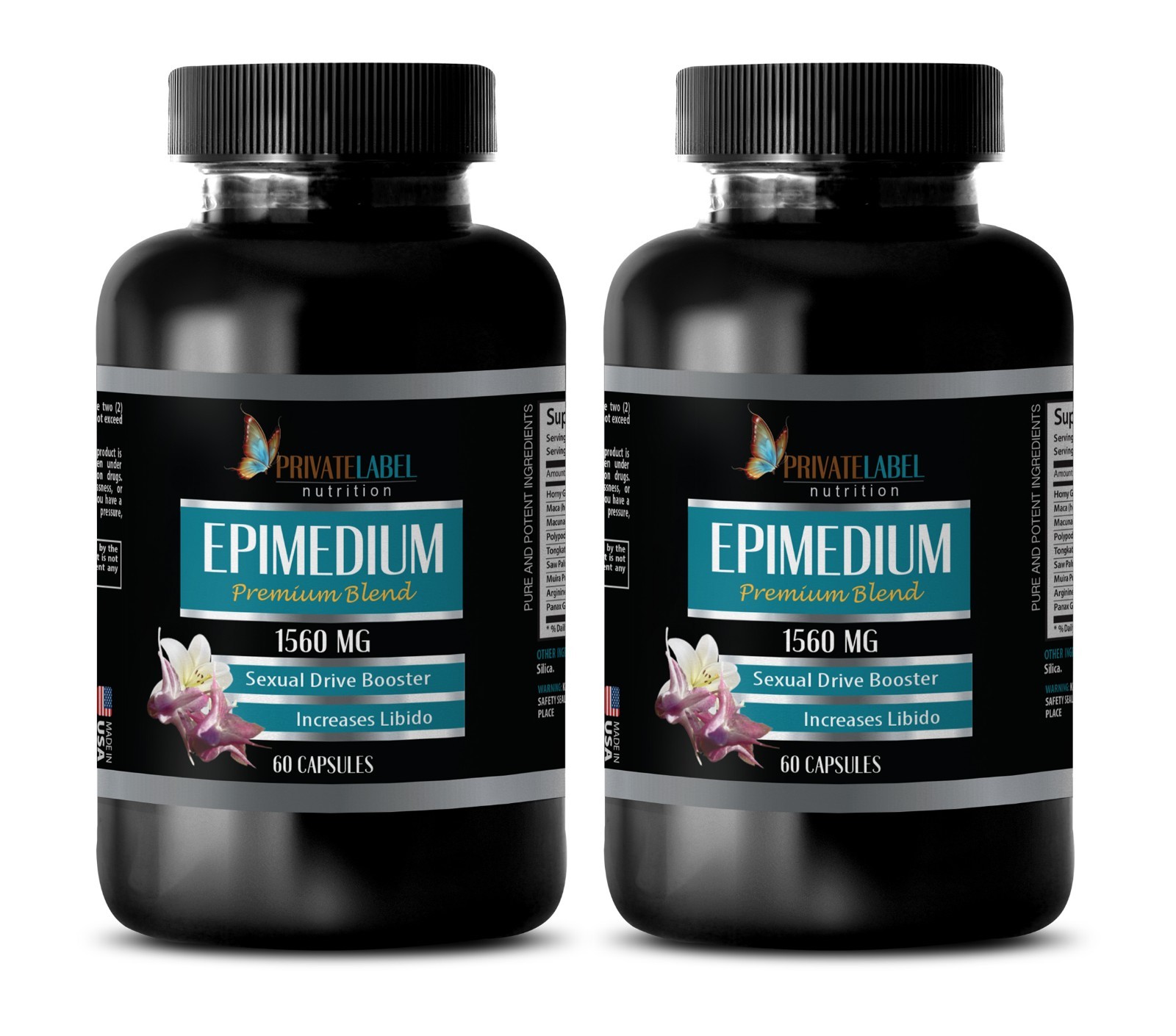 enhancement for her – EPIMEDIUM 1560mg – 2 Bottles – horny goat weed capsules