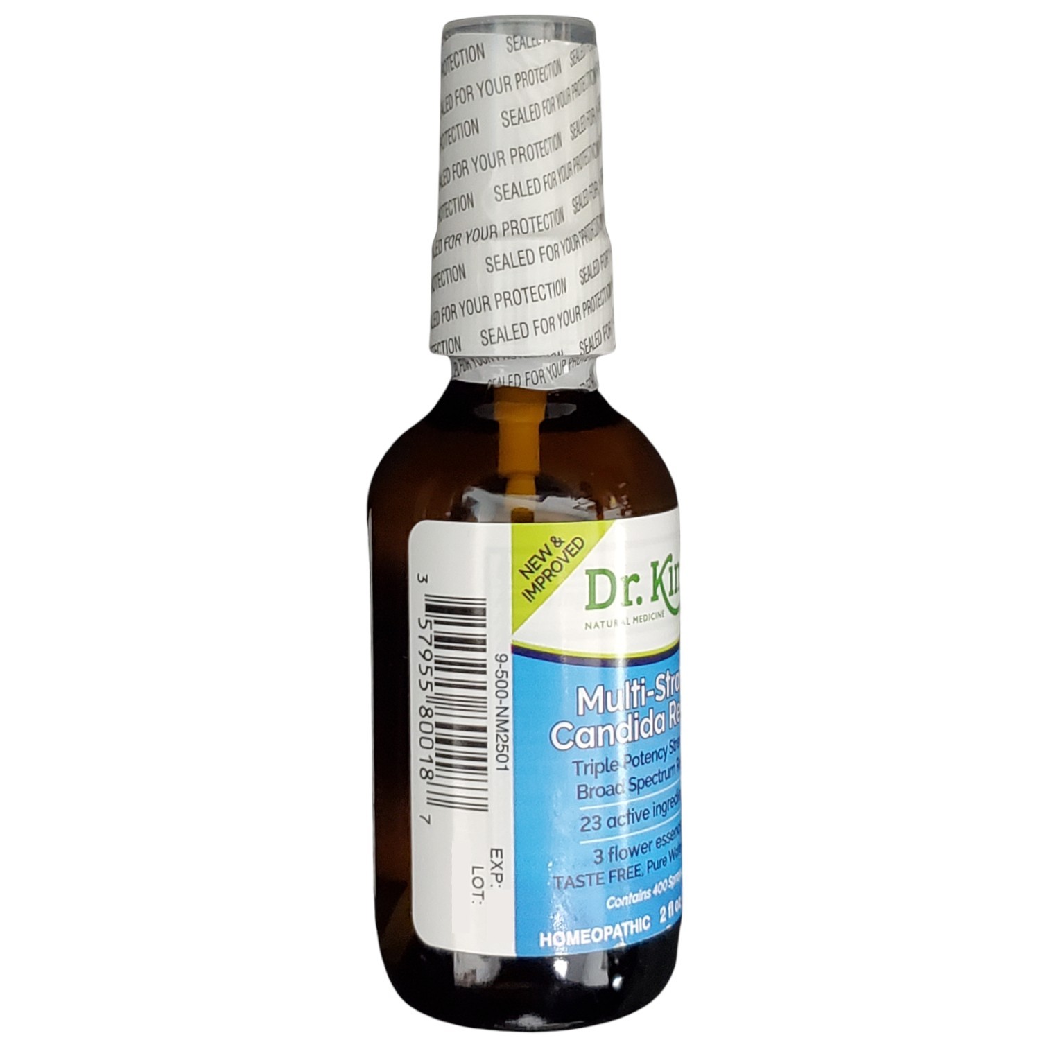 Dr King’s Multi-Strain Candida Relief,(was AquaFlora High Potency 9),2Oz