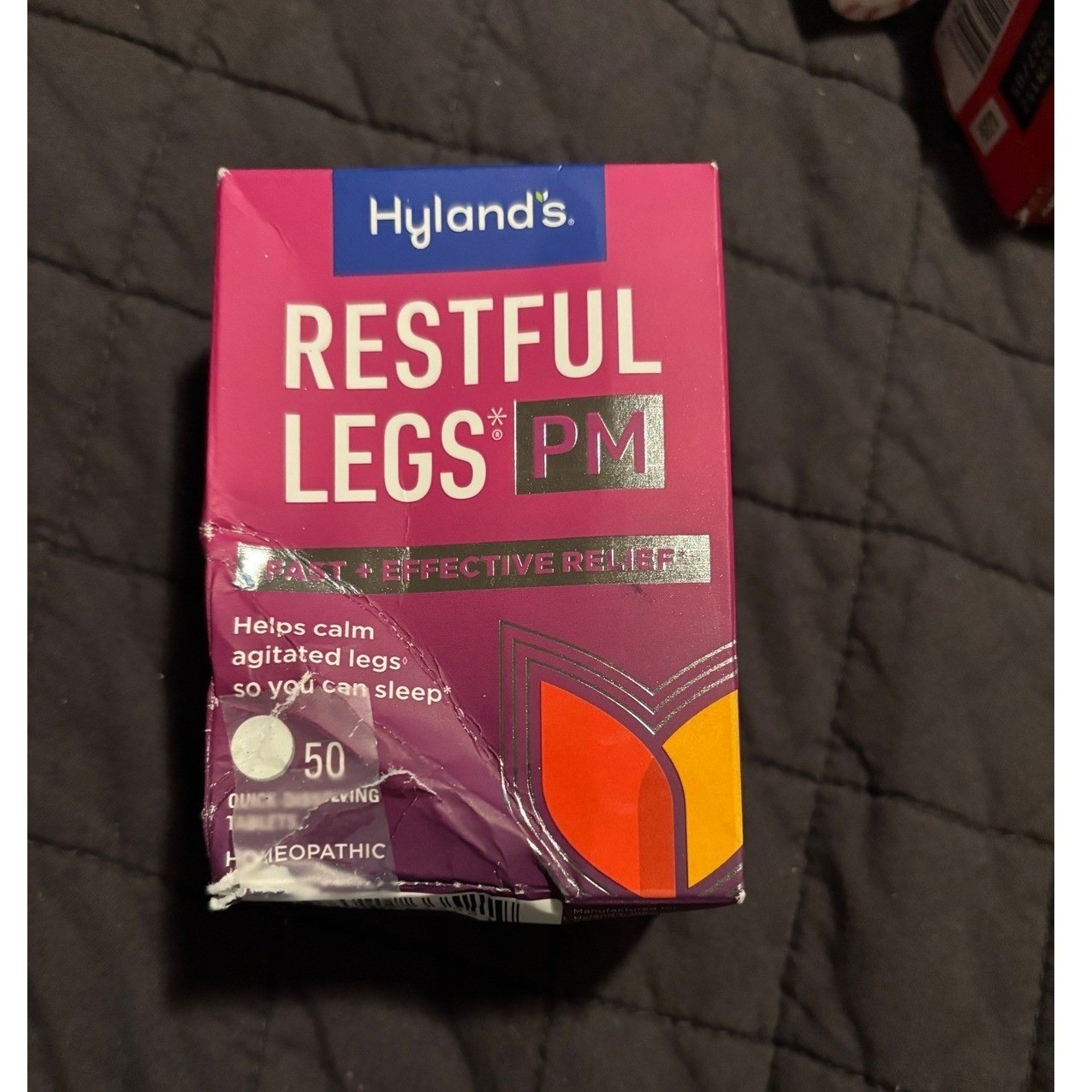 Hylands Restful Legs PM 50 Quick Dissolving Tab Homeopathic Fast Relief Exp 2028