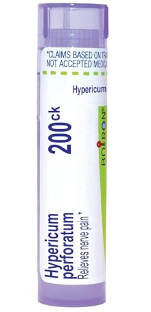 Hypericum Perforatum 200CK, 80 Pellets, Homeopathic 80 Count (Pack of 1) 200ck