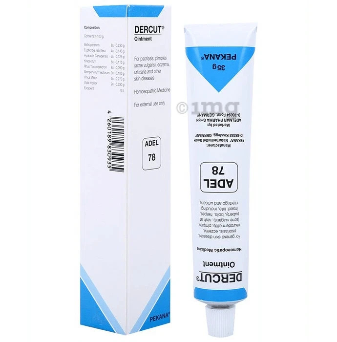 ADEL 78 DERCUT Cream 35g – Original ADEL PEKANA Germany – Homeopathic Ointment