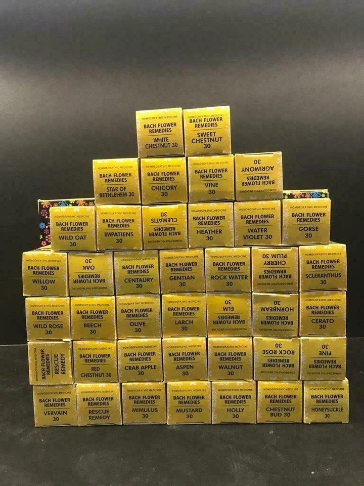 New Life Bach Flower Remedies Kit (30ml) 1Set Complete set of 39 bach flower U50