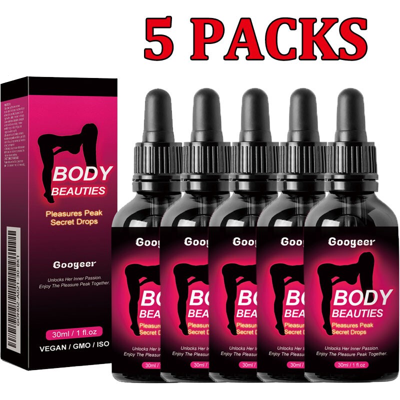 5Pack Secret Happy Drops Pleasure Peak Oral Drops Happy Hormones Drops For Women