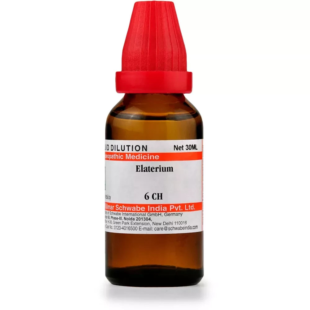 Dr Willmar Schwabe Elaterium 6CH, 30CH, 200CH, 1000CH(1M) 30ml Free Shipping