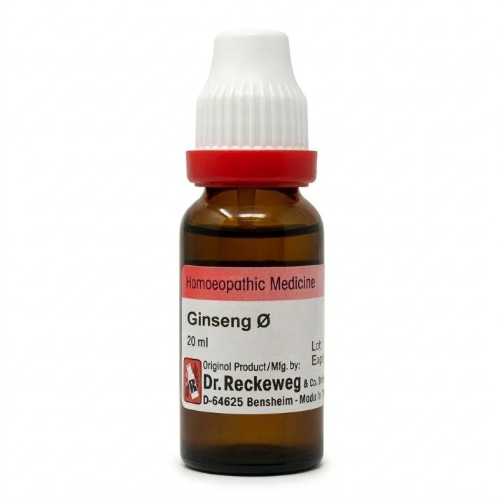 Dr. Reckeweg Ginseng Q Mother Tincture 20ml FREE SHIPPING