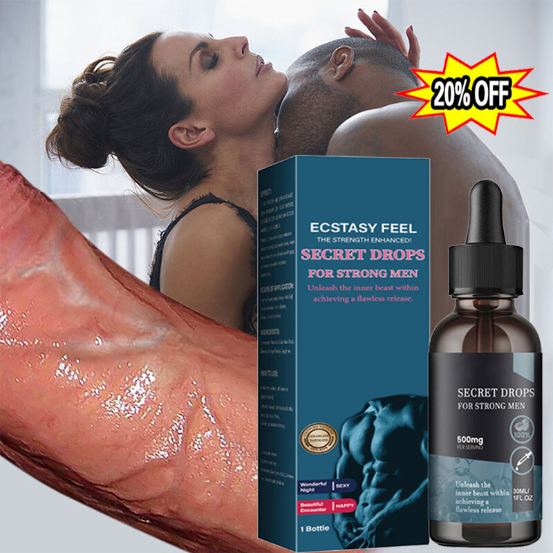 Secret Drops For Designed Strong Men, Secret Happy Drops, Enhancing Sensitivity