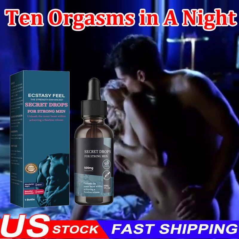 Secret Drops For Designed Strong Men, Secret Happy Drops, Enhancing Sensitivity