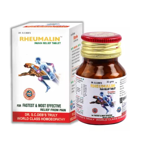 Dr. S C DEBS Homeopathy Rheumalin (90 Tablets) relief from joint discomfort