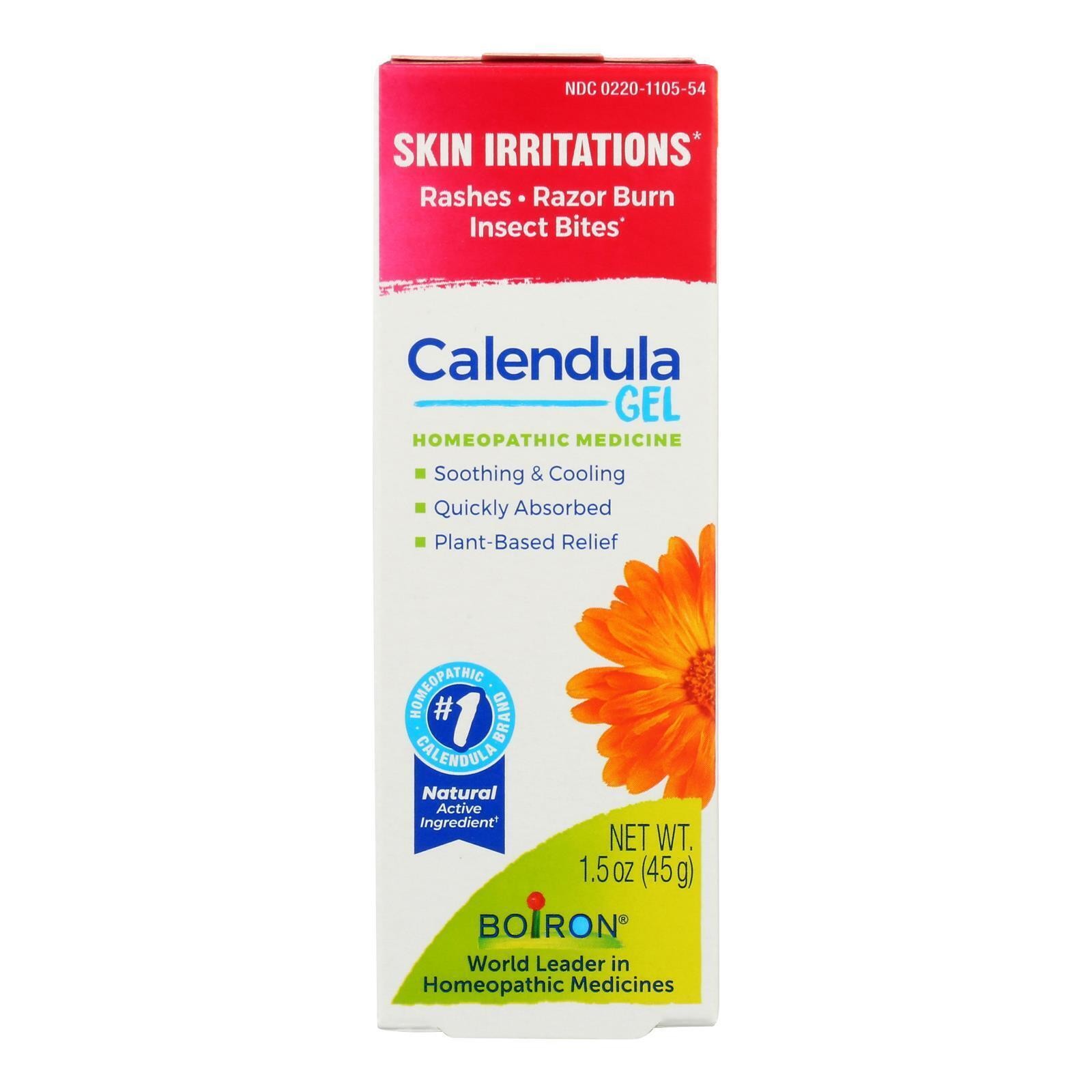 Boiron Calendula Gel First Aid Homeopathic Medicine Quickly Absorbed 1.5 Oz