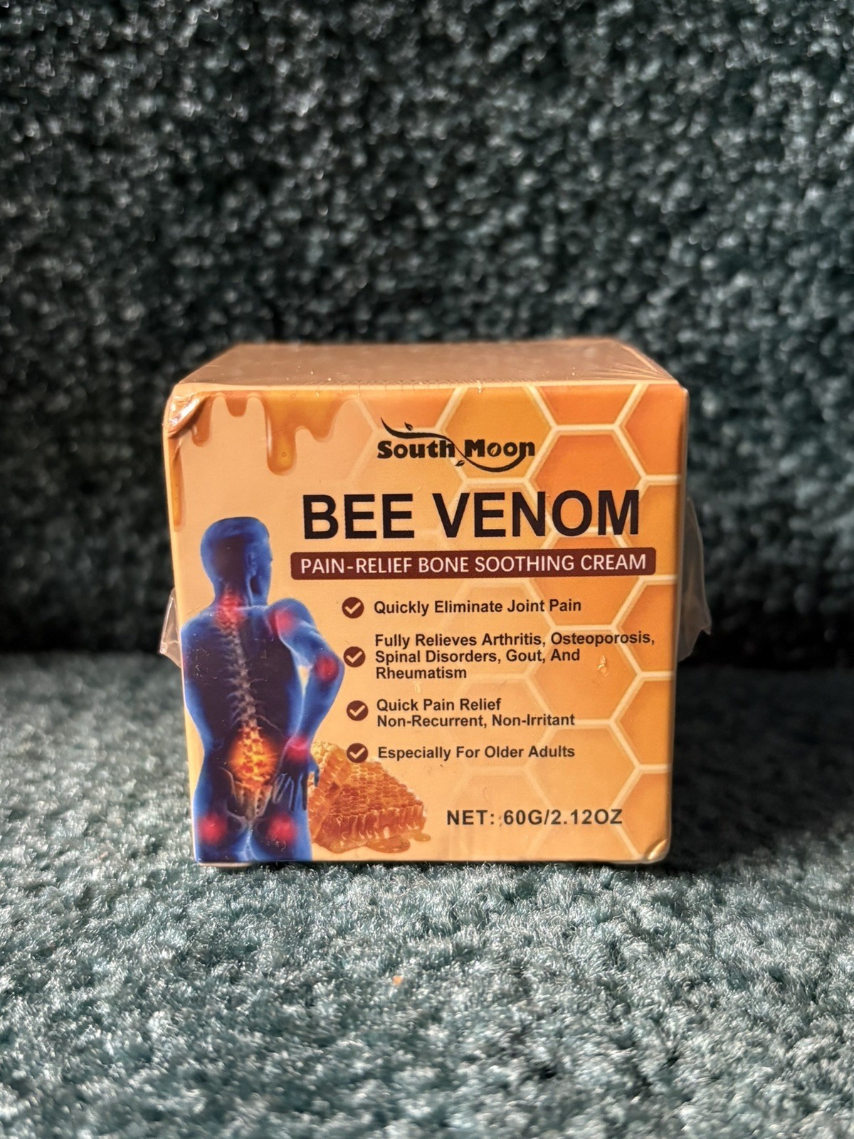 NEW BEE VENOM PAIN RELIEF BONE SOOTHING CREAM JOINT PAIN ARTHRITIS EXP 01/2029