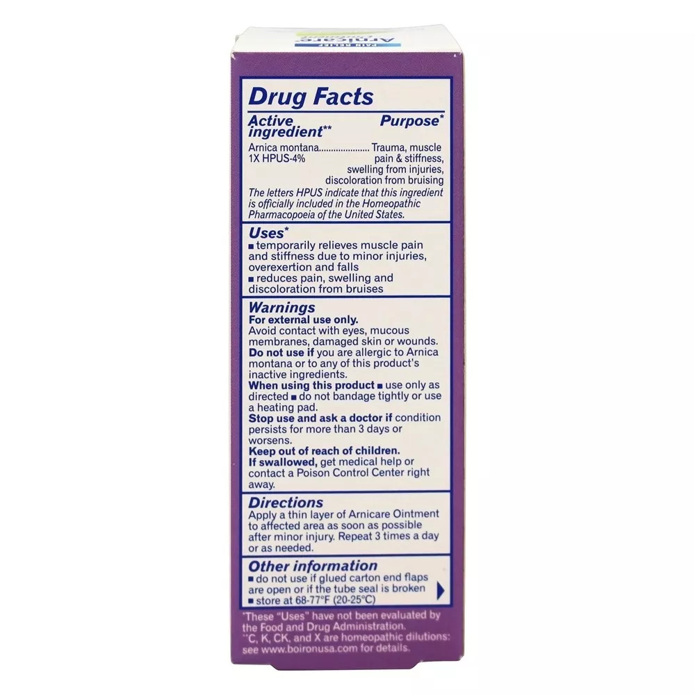 Boiron Arnicare Ointment Pain Relief, 1 Ounces