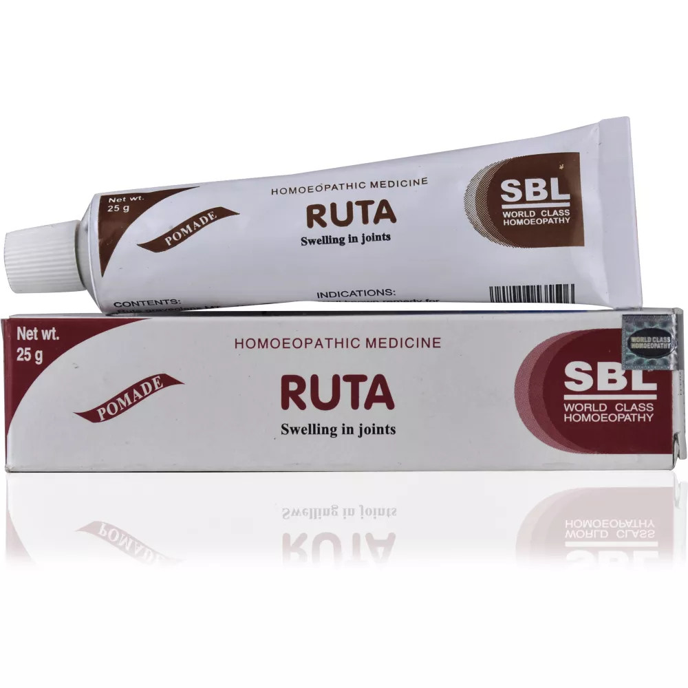 5X SBL Ruta Ointment (25g) Homeopathic Topical Ointment | External Use