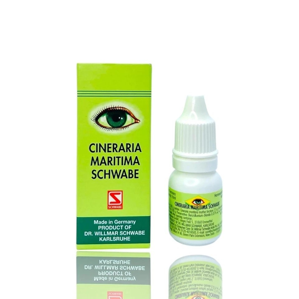 Schwabe Cineraria Without Alcohol Europe made Drop 10ml (Pack of 5) Homeopathic