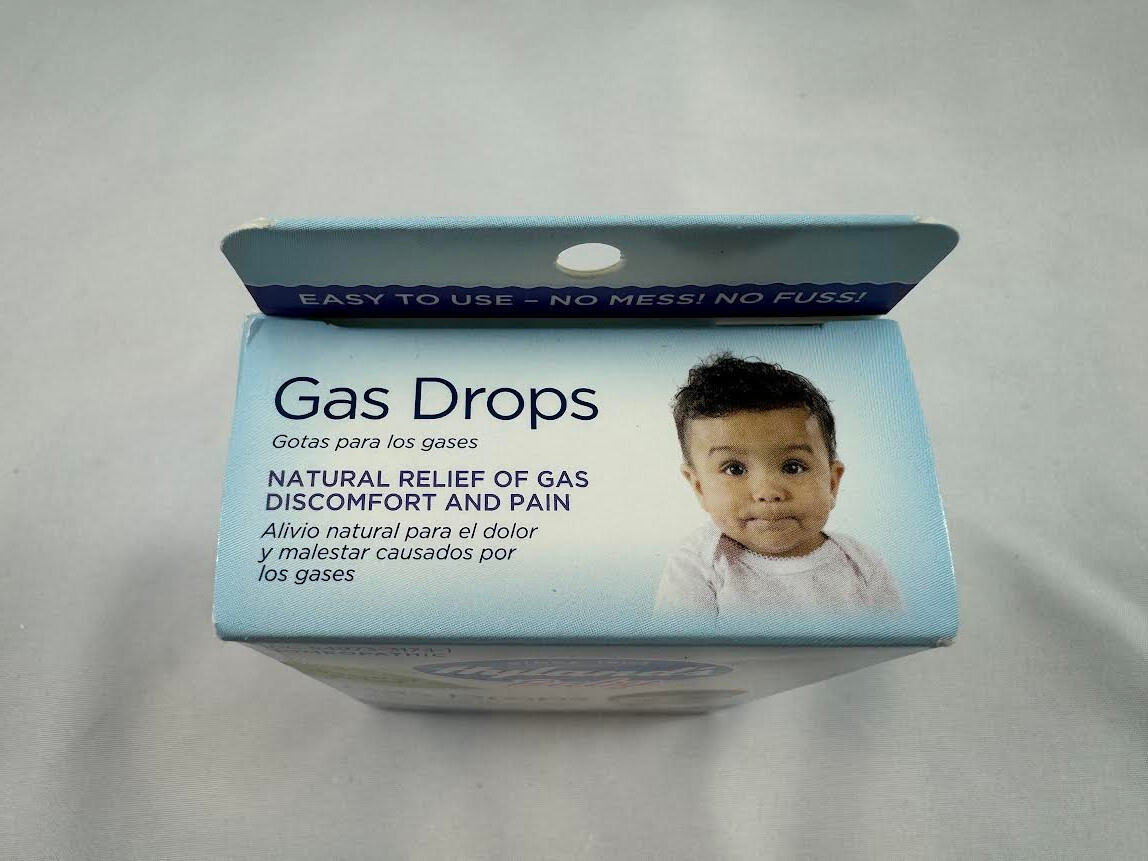 1 Hyland’s Gas Drops for Babies Baby, Natural Gas Relief, Grape Flavor, 1 Fl Oz