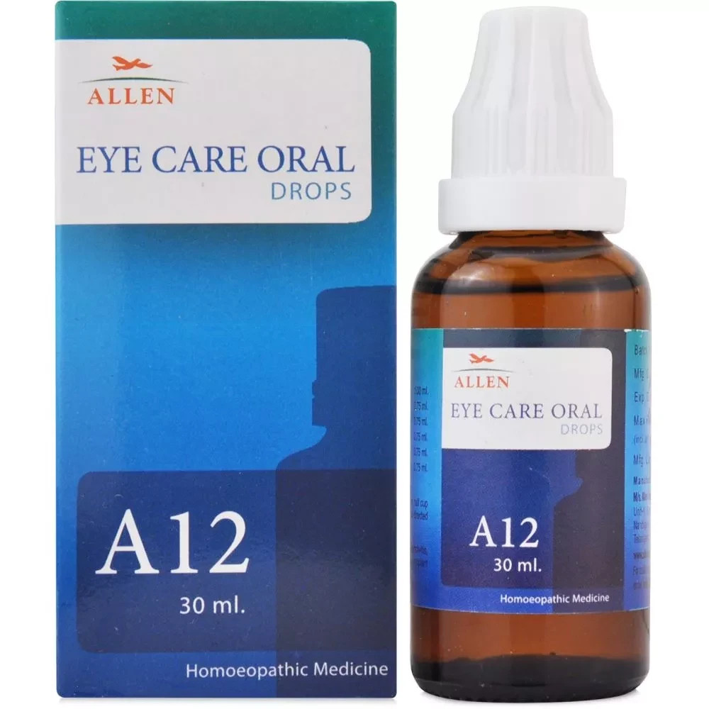Allen A12 Eye Care Oral Drops Support (30ml) Free Shipping World Wide