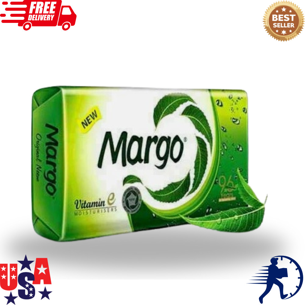2 x 100 gram Margo Neem, Soap REMOVE SCABIES ,LICE, Eczema ,Acne fungal Vitamin!