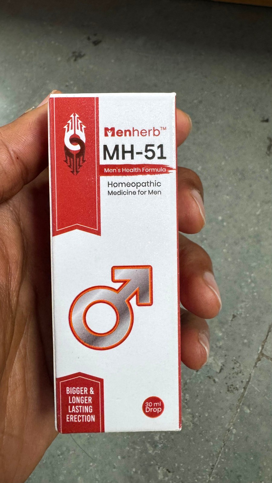 Menherb MH-51 Drops Homeopathic 22ml for men Stamina & Performance