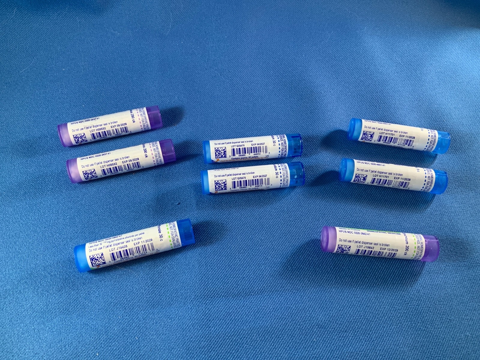 BOIRON HOMEOPATHIC PELLET:SYMPHYTUM/HELONIAS/LYCOPODIUM/SEPIA/NATRUM/RUTA U PICK