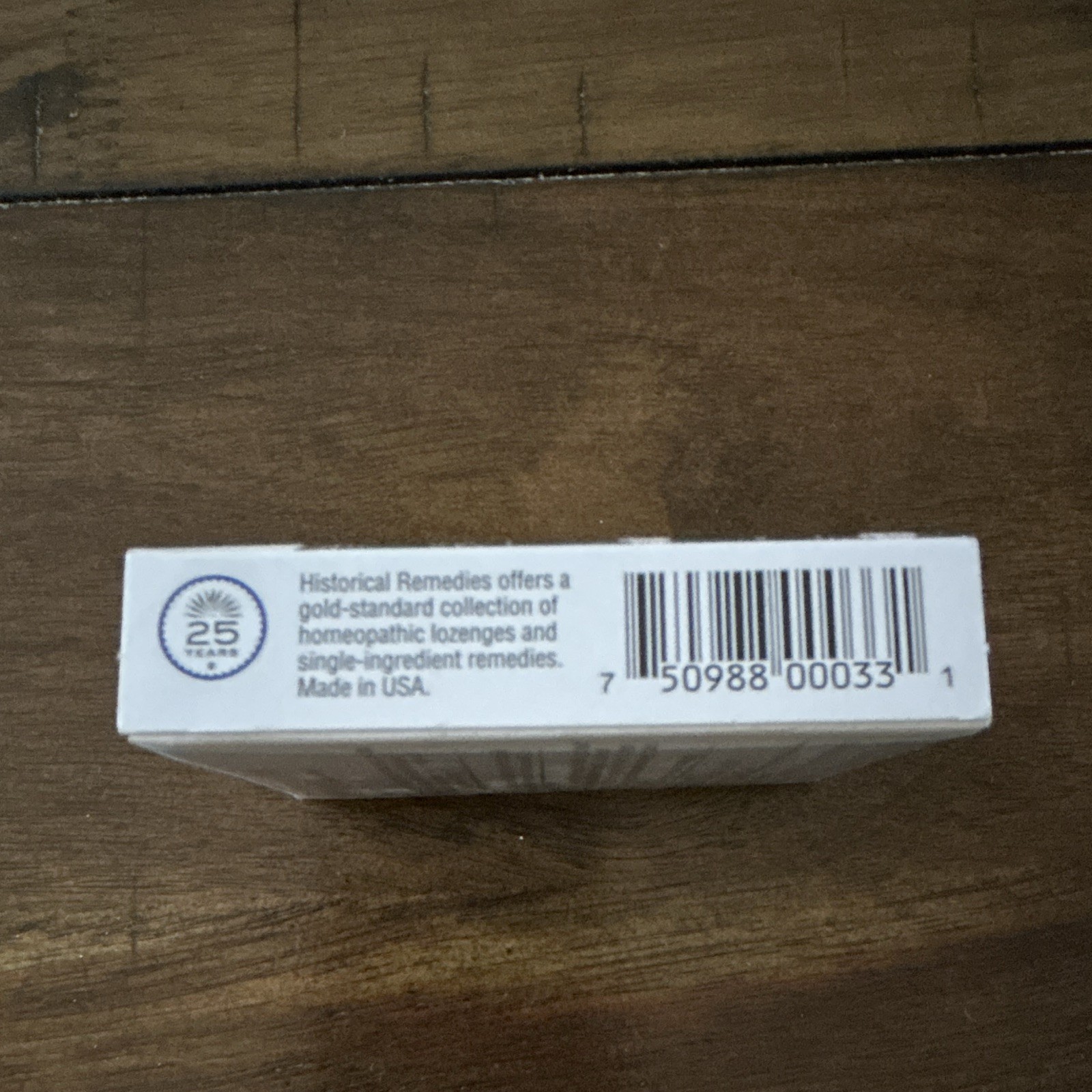 Historical Remedies Arnica Vegan Homeopathic Lozenges 30 Ct for Muscle Aches