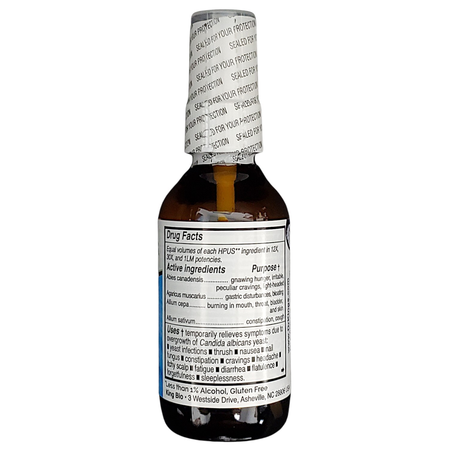 Dr King’s Multi-Strain Candida Relief,(was AquaFlora High Potency 9),2Oz
