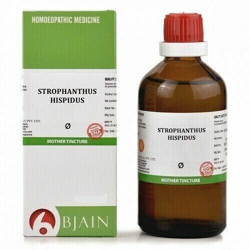Bjain Strophanthus Hispidus Mother Tincture Q (Original) 100ml Free Shipping