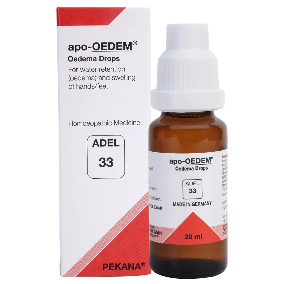 Pack of 6 ADEL 33 Drops Natural Homeopathic Remedy Free Shipping World Wide