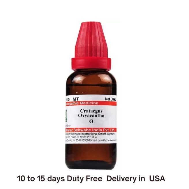 Dr Willmar Schwabe India Crataegus Oxyacantha Mother Tincture Q Fast Shipping