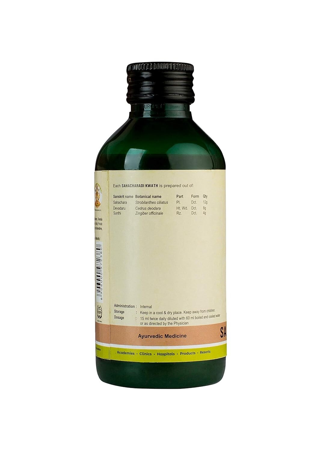 Kerala Ayurveda Sahacharadi Kwath 200ml Free Shipping World Wide