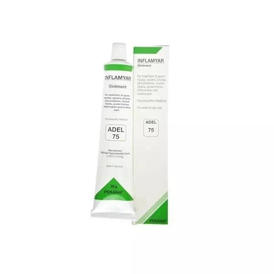 ADEL 75 Pain Relief Ointment Pack of 3 Homeopathic Cream for Joint & Muscle