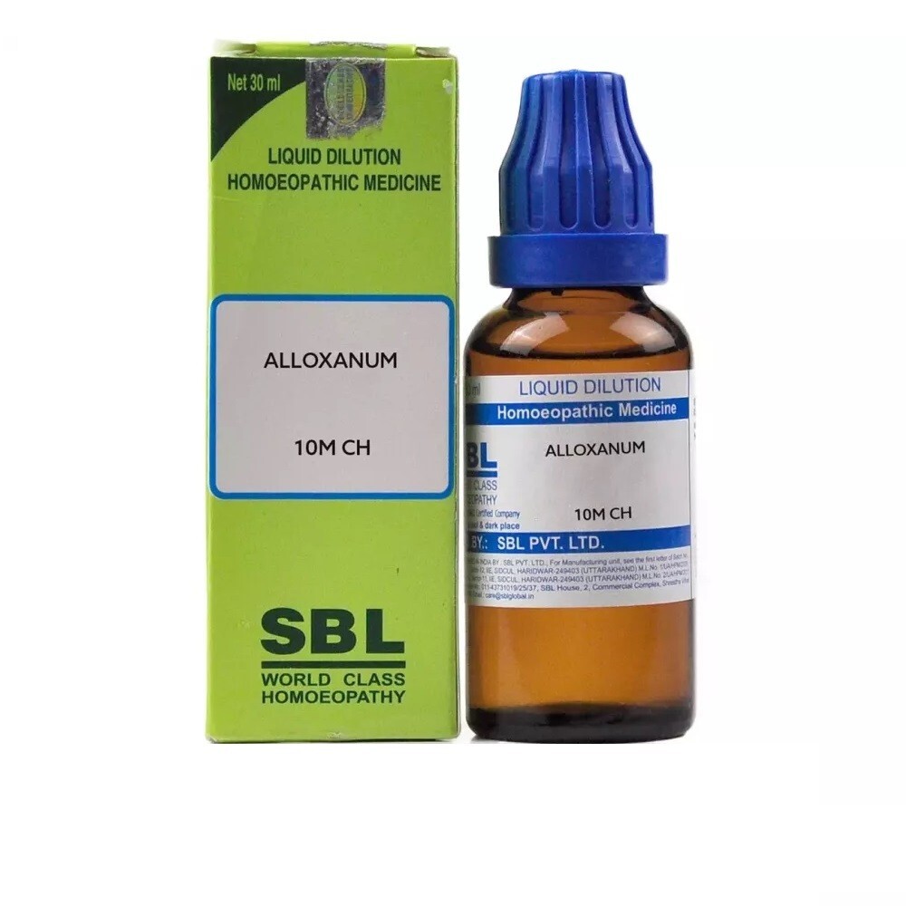 SBL Homeopathic Alloxanum 10M CH (30ml) Dilution