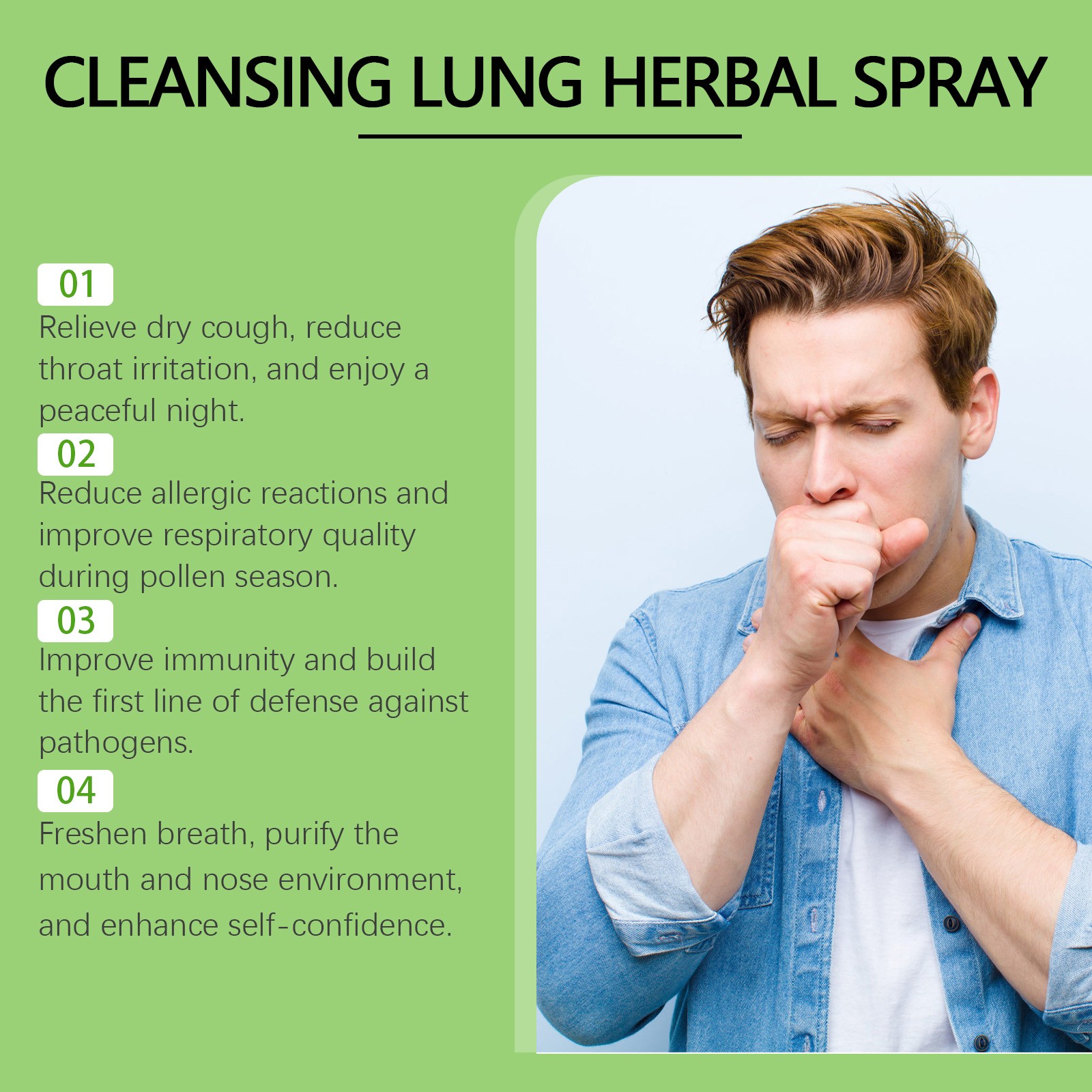 Natural Nasal Spray, Sinus & Congestion Relief, Menthol Witch Hazel