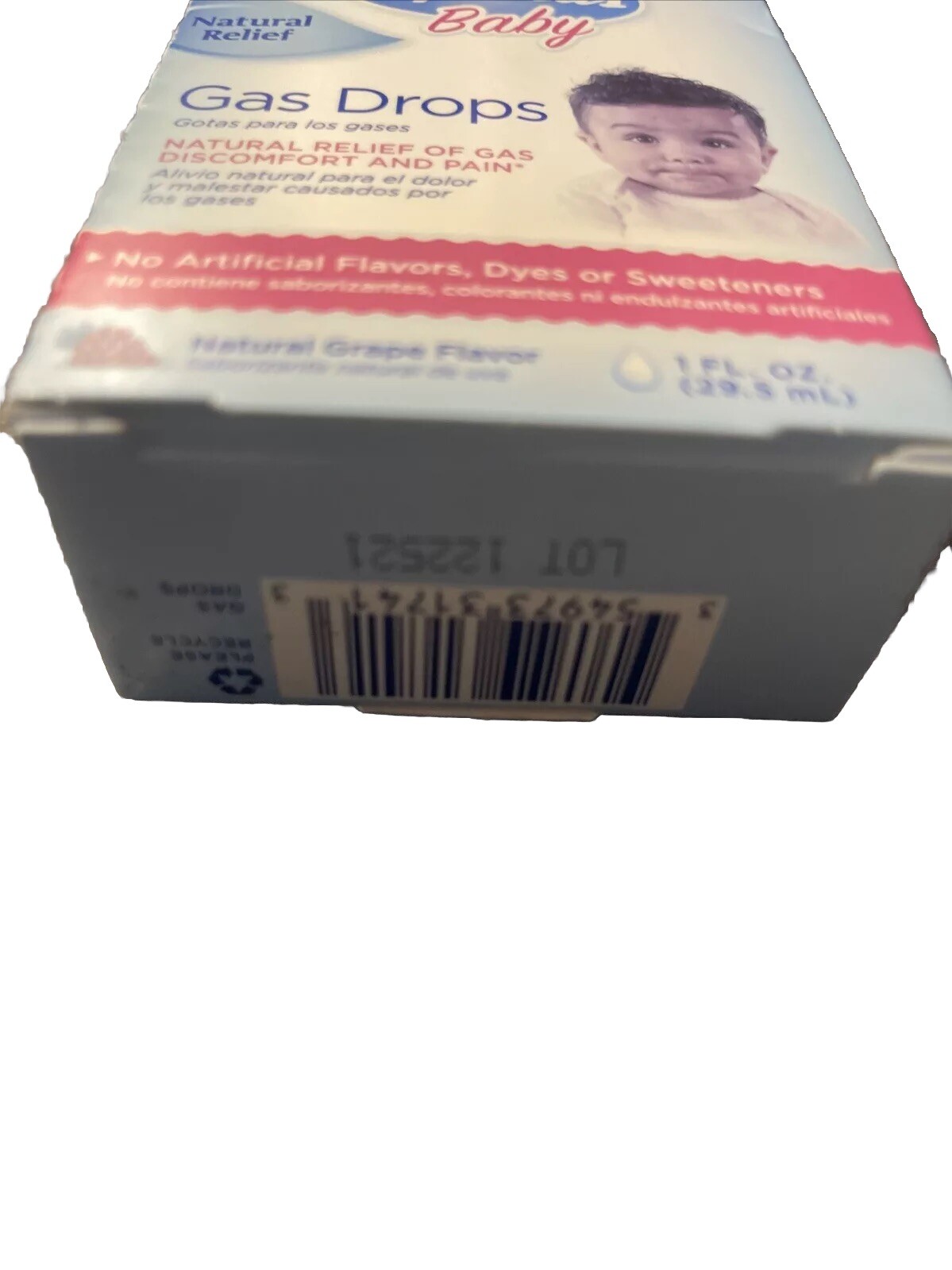 1 Hyland’s Gas Drops for Babies Baby, Natural Gas Relief, Grape Flavor, 1 Fl Oz