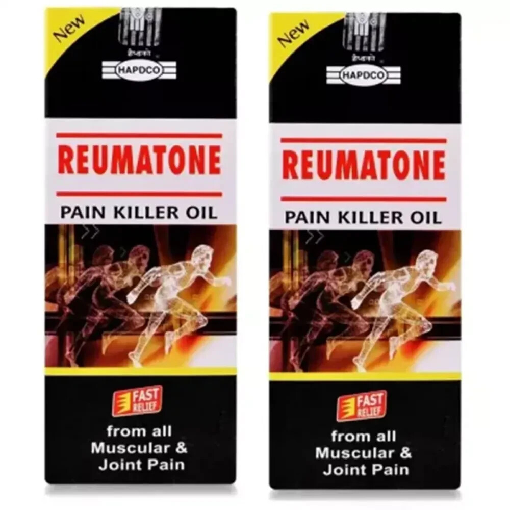Hapdco Rheumacon Oil (60ml, Pack of 2) Homeopathy World Class Free Shipping