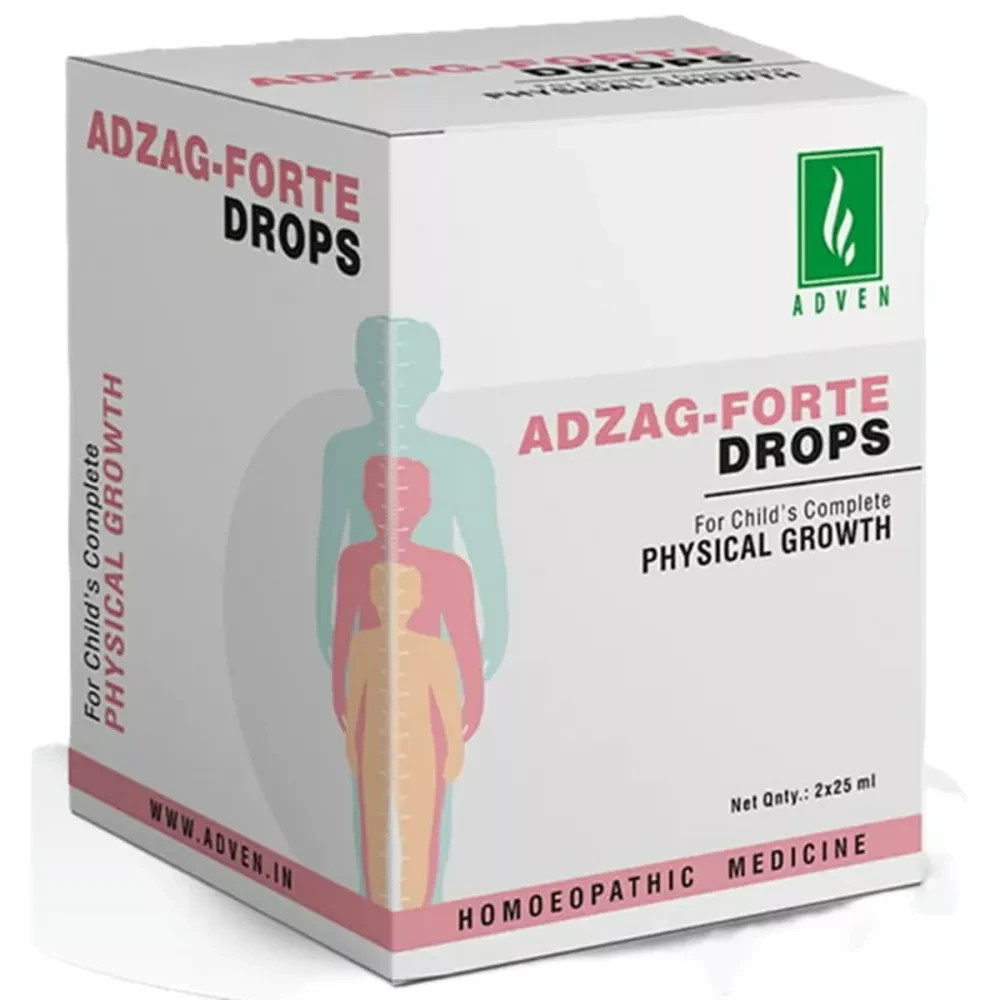 Adven Adzag Forte Drops (50ml) Homeopathic Drop Better Physical Development