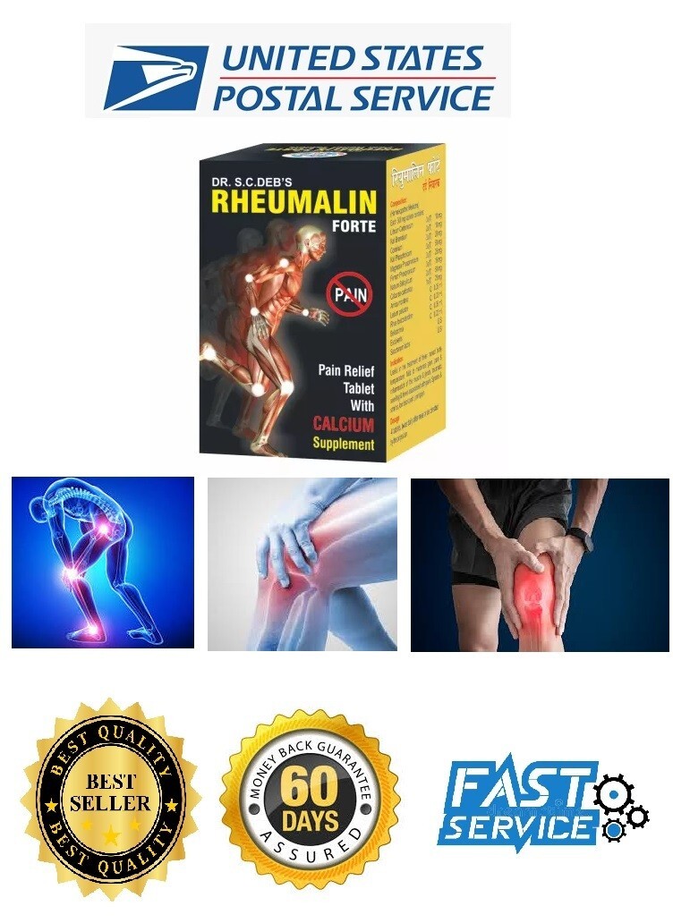 Dr. S C DEB’S Homeopathy Rheumalin Forte (30gm Tablets) For Muscle Soreness Pain
