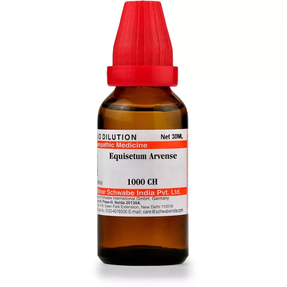 Dr Willmar Schwabe Equisetum Arvense 6CH, 30CH, 200CH, 1000CH(1M) 30ml